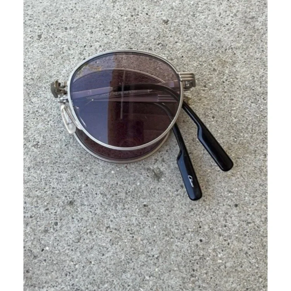 Vintage Foster Grant Style RFS107  Cliff Booth Gold Aviator Sunglasses 70’s